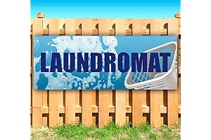 Laundromat: Hard-Working, Heavy-Duty Banner for Laundry Businesses