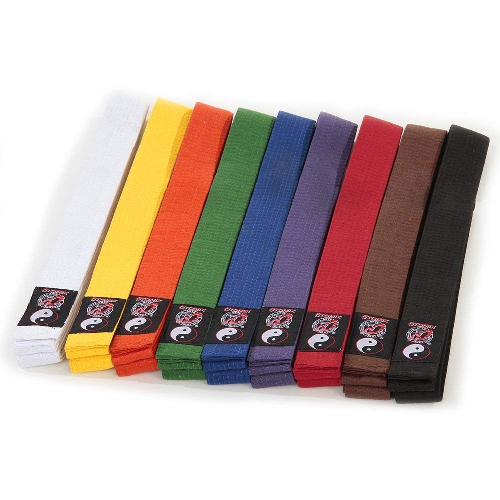 Otomix Martial Arts Student Rank Color Belts (Orange, 0)