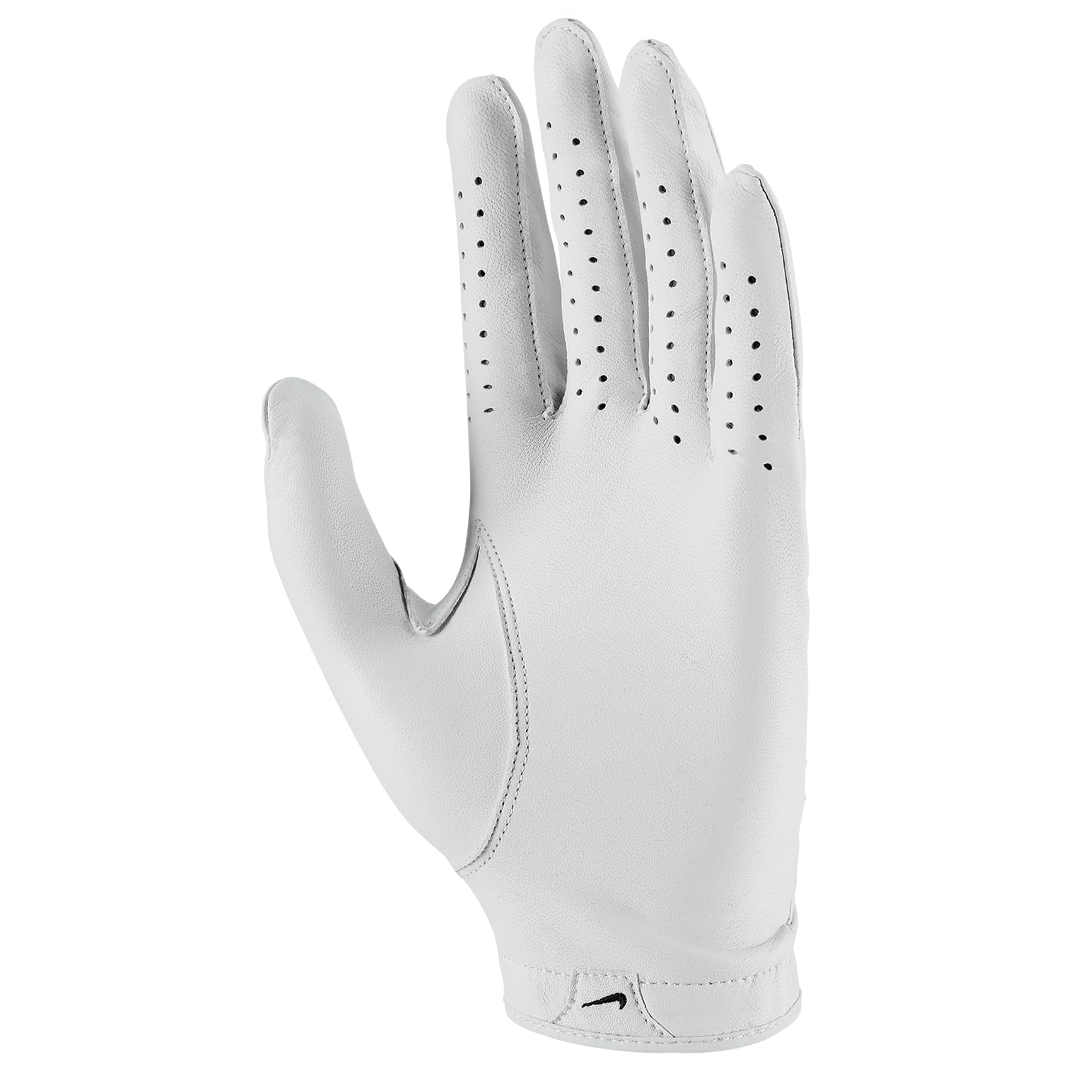 Nike Tour Classique IV GG REG L Gants de golf pour femme Pearl White/Pearl White/Black L
