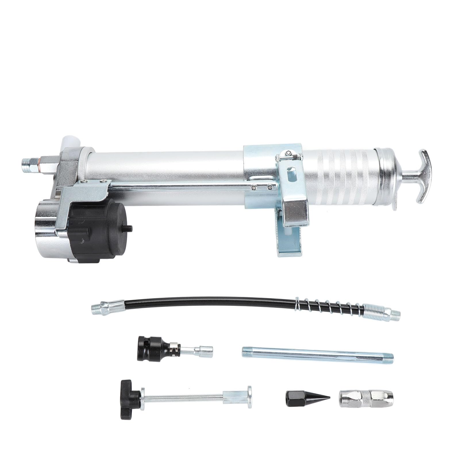 12000 PSI Grease Gun, Converts Electric Drill To Cordless Grease