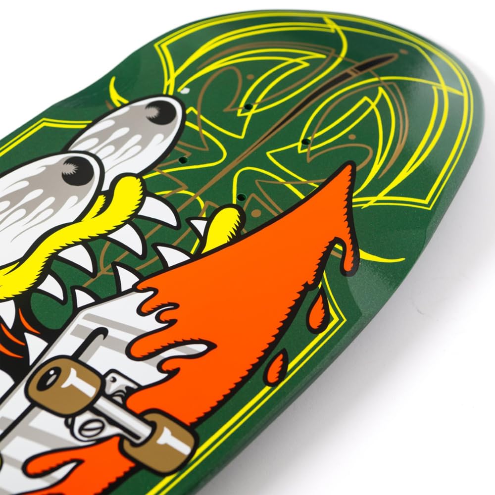 SANTA CRUZ Meek Pinstripe Slasher Green Pro 9.23in x 31.67in