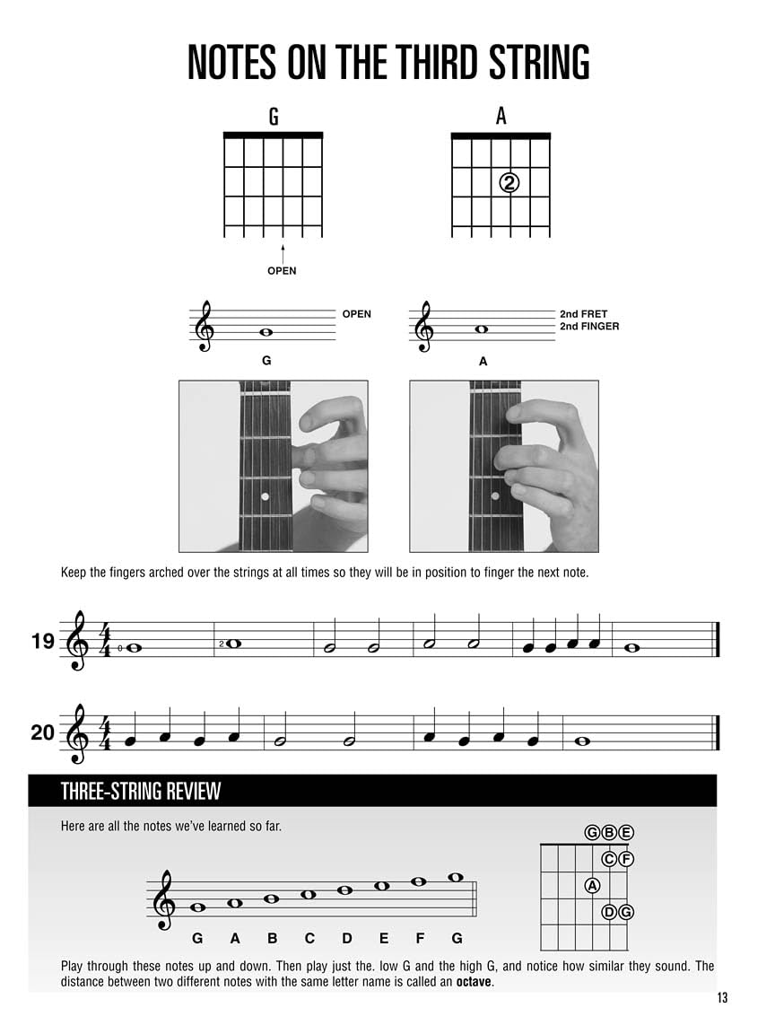 Guitar Method: Complete Edition Book's 1,2 and 3 - 2nd Edition | Akustik- und E-Gitarre lernen | Notenbuch mit Akkorde, Tonleitern, Technik | Hal ... 3 Bound Together in One Easy-to-use Volume!
