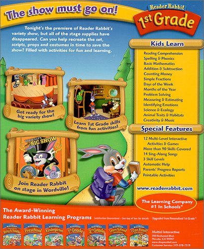 Reader Rabbit 1st Grade - Thumbnail 2