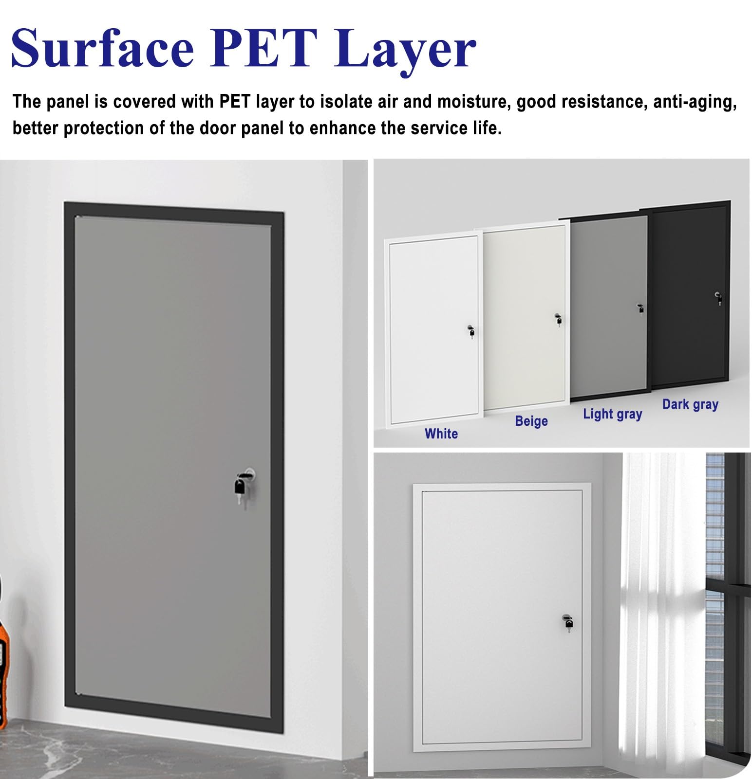 Botola Per Parete Incernierata Con Serratura – Su Misura – GARNIX - Foto 11