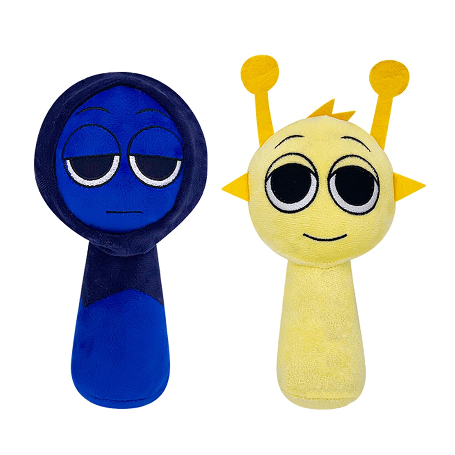 Photo 1 of Generic Plush Toy Pillow Blue+Yellow