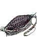Vera Bradley Women's Cotton Triple Zip Hipster Crossbody Purse, Parisian Paisley, One Size