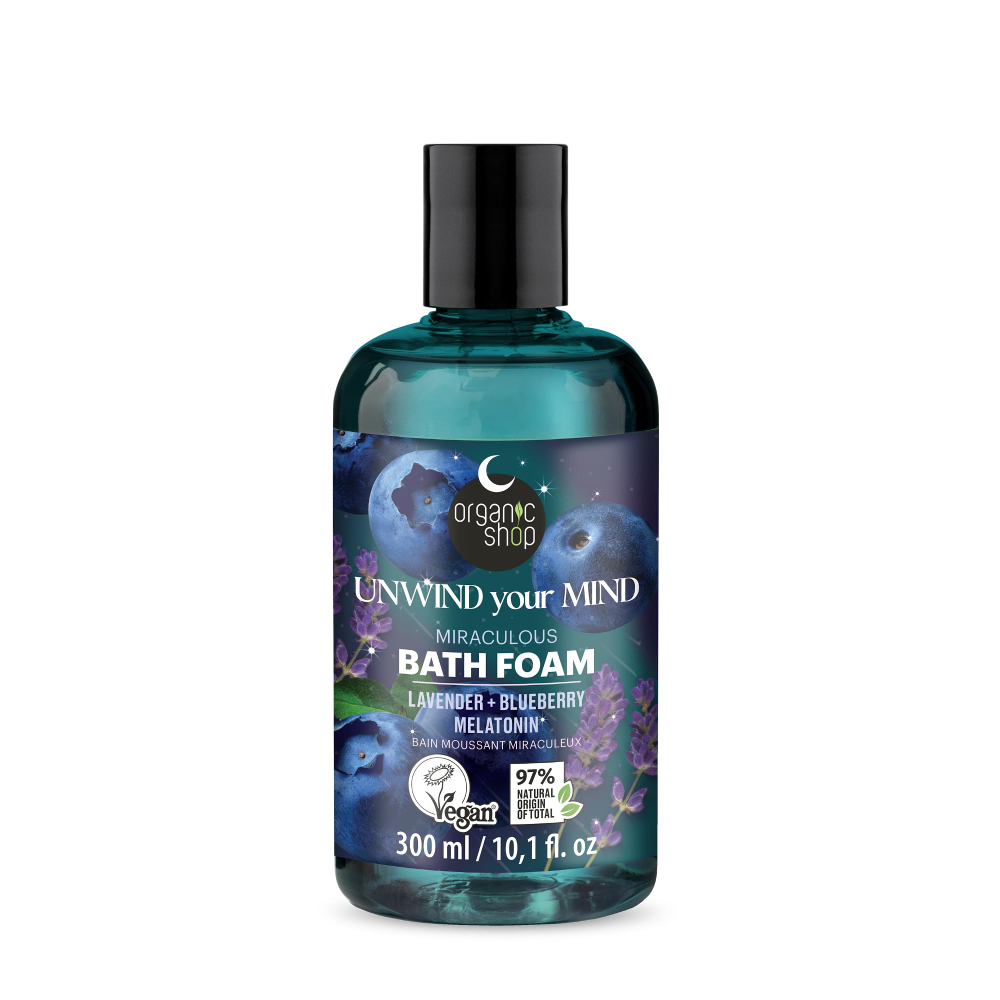 Organic Shop Sleep Miraculous Bath Foam, Unwind Your Mind, 300 ml