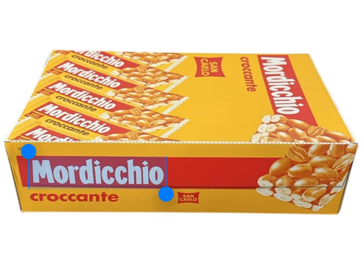 Mordicchio Croccante San Carlo, Snack Croccanti box 36 pezzi da 40 gr.
