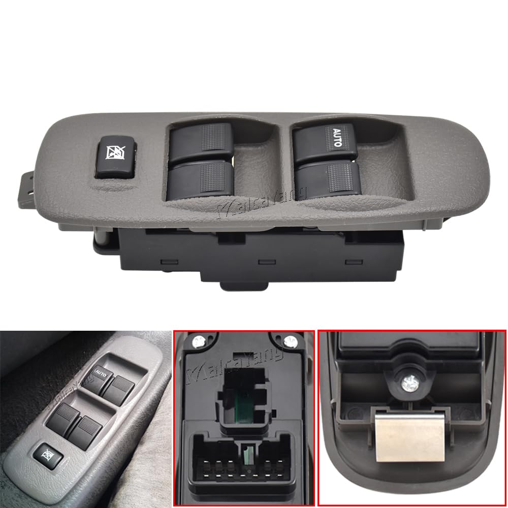 Interruttore principale per alzacristalli elettrici LHD, ricambio per Mazda B 2500 per Ford Ranger 1996-2006 (con pannello)