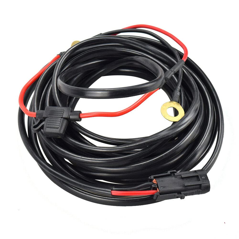 Premium New Electric Wheelchair Lift Battery Cable Wiring Harness 22 feet Fit for Harmar, Black