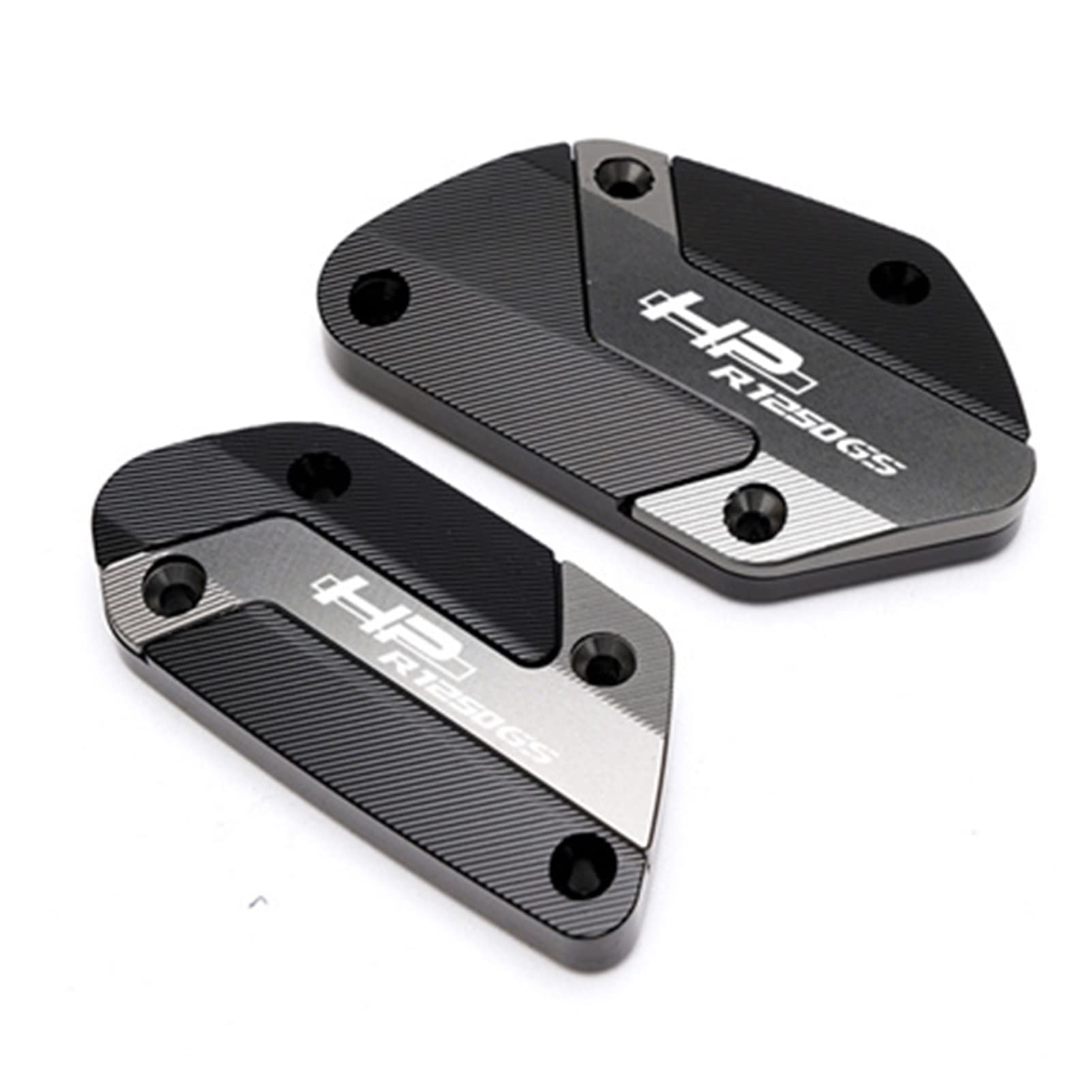 Couvercle de réservoir de liquide de frein avant alu CNC gris pour BMW R1250 GS