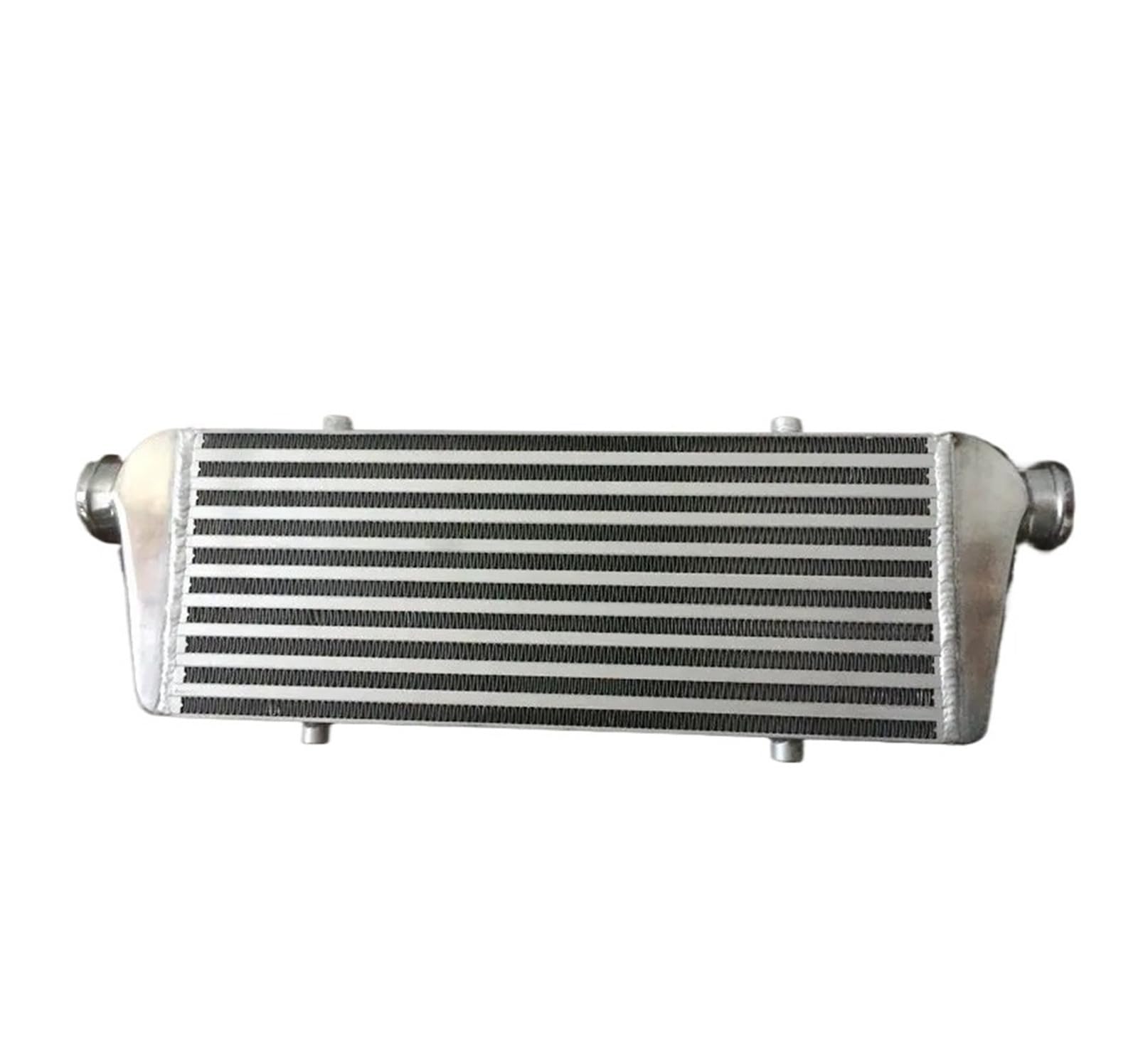 Uniwersalny Przedni Aluminiowy Intercooler 590 * 205 * 69mm, 56mm Lekki Przepływ Wlotowy/wylotowy Turbo Super System Intercooler do turbiny samochodowy