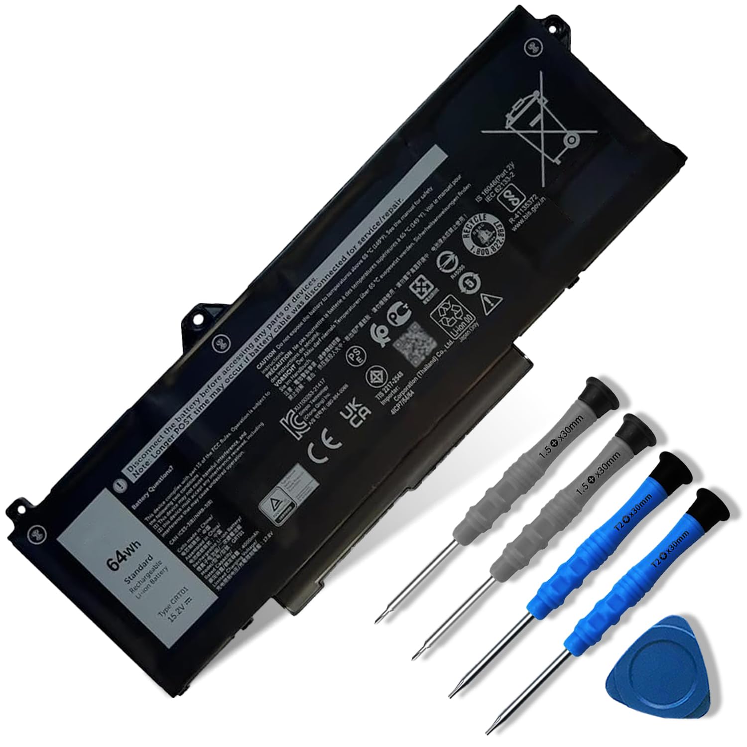 Amazon.com: Dentsing 7FMXV 63Wh Laptop Battery Replacement for