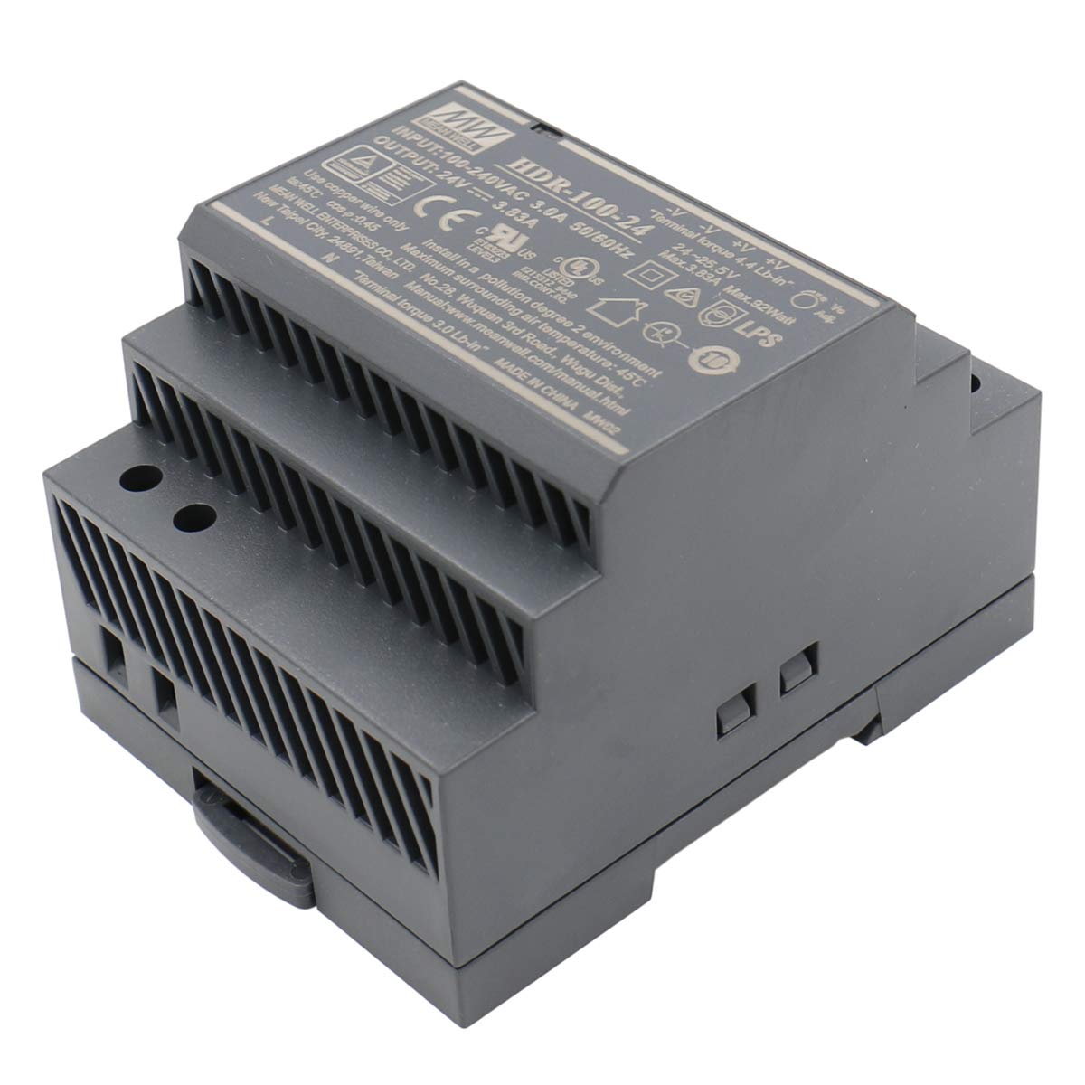 Alimentatore Universale Switching Stabilizzato 24V DC 4,5A RS-100-24 - Foto 6