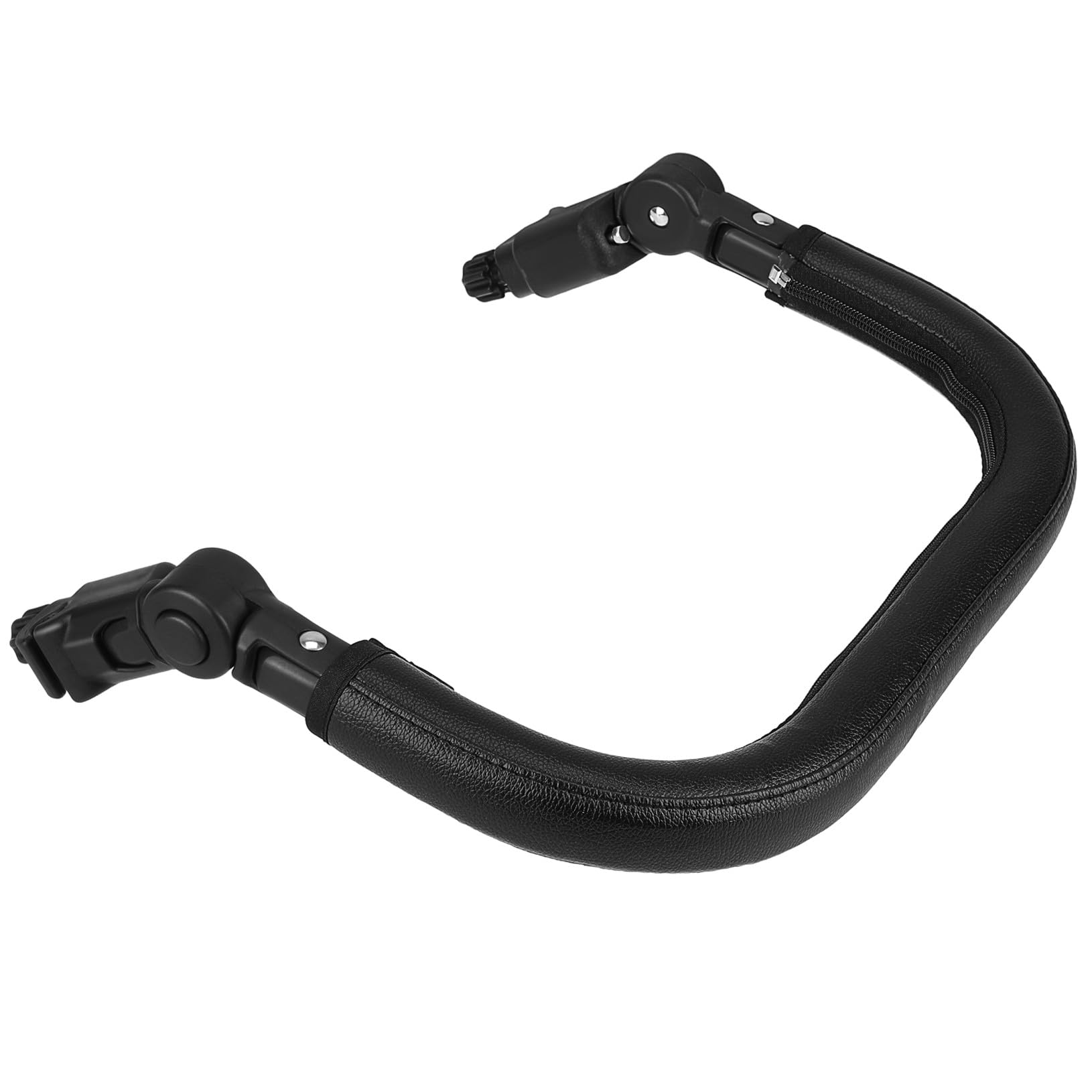 Pare-chocs de Poussette Amovible Réglable, Tube 3cm, Cuir PU et Fer