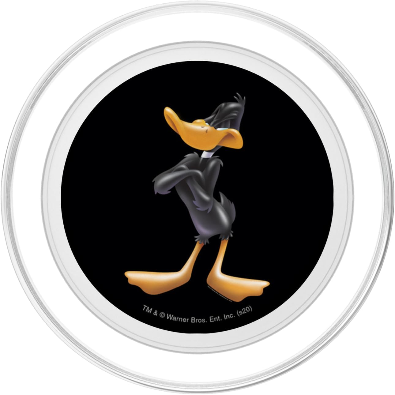 Looney Tunes Daffy Duck Airbrushed PopSockets MagSafe PopGrip for iPhone