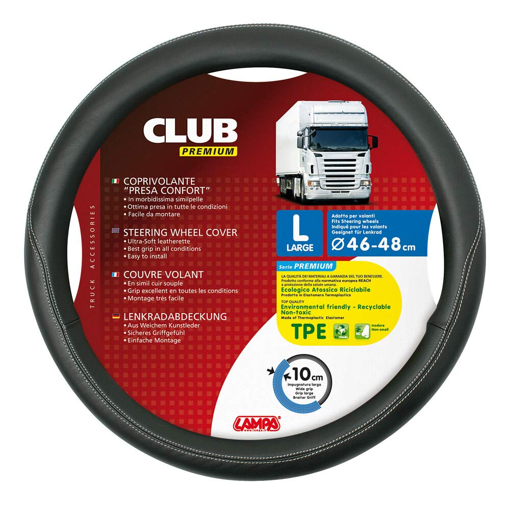 LAMPA 98847 the Premium Club Steering-Wheel Cover