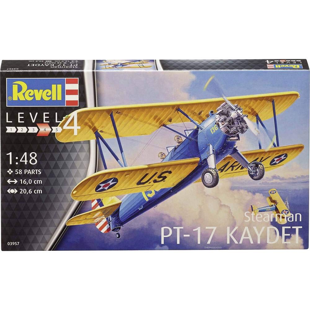 Revell - 03957 - Avion Stearman P-17 Kaydel