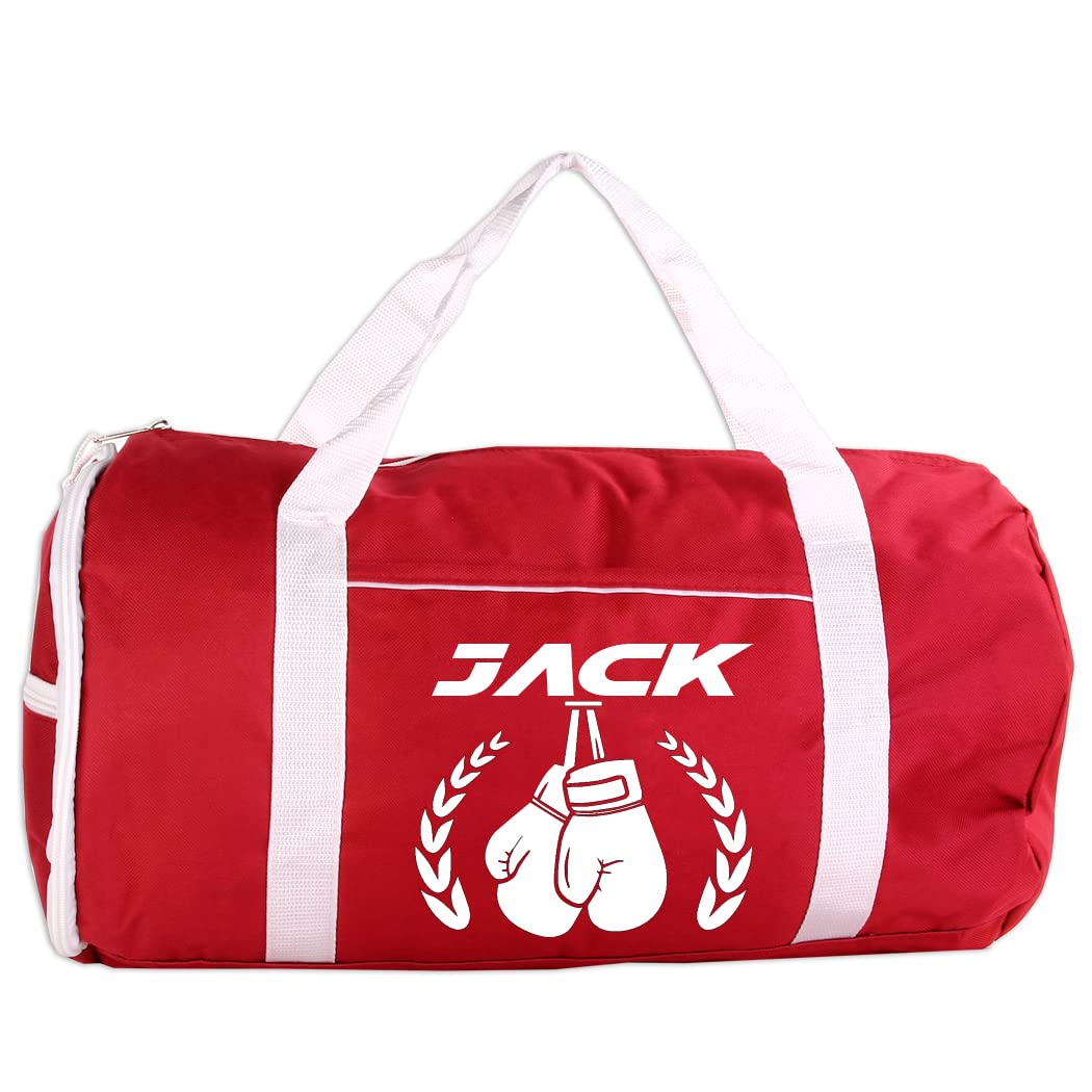 Personalized Sport/Gym Roll Duffel Bag - Boxing 18"
