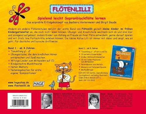 Lillis Blockflöten-Set - Deutsche Griffweise: Das Set enthält alles, was Ihr Kind für einen gelungenen musikalischen Einstieg braucht! Von Musikpädagogen empfohlen!