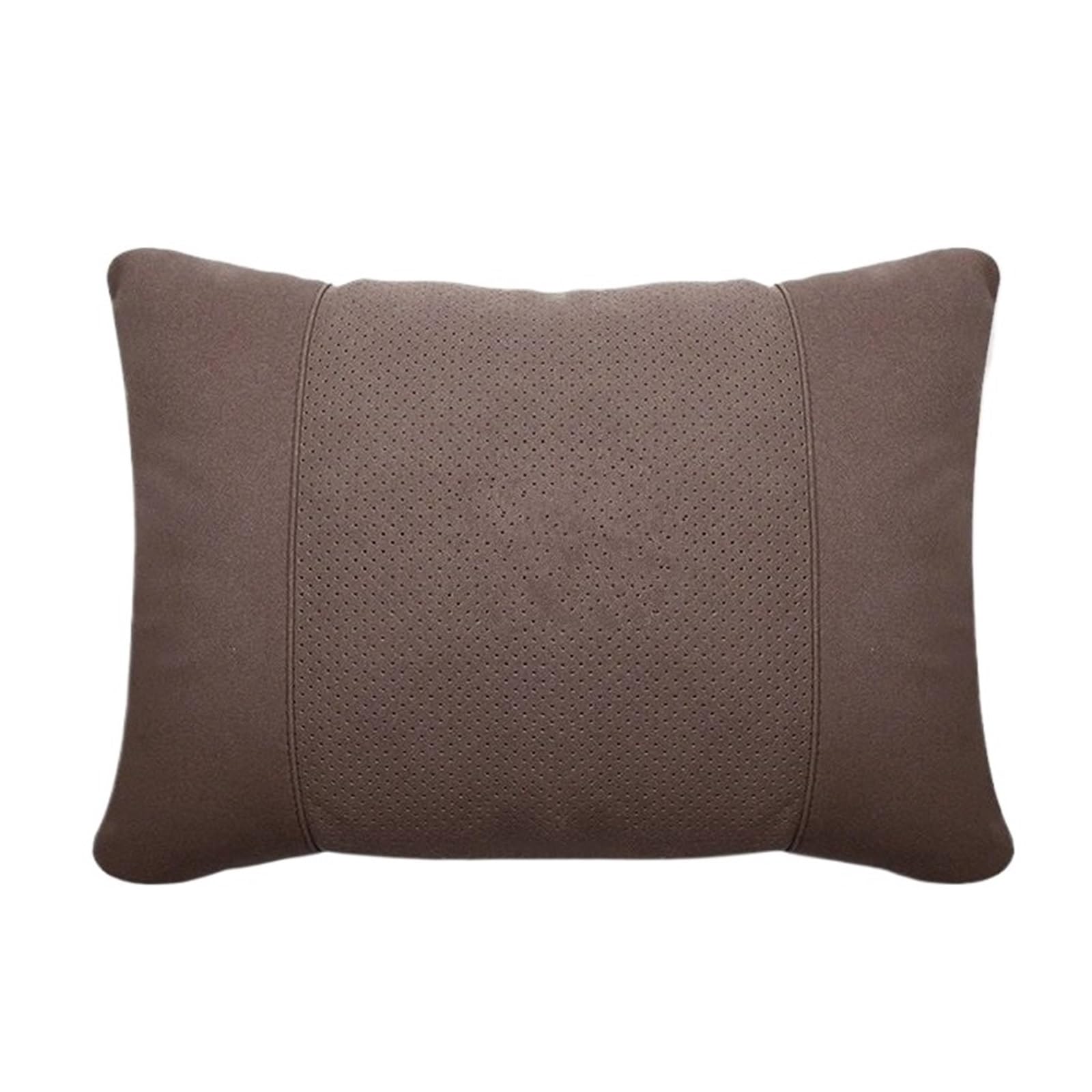 KAUWYEHD Car Seat Accessories Fit For XPENG P5 P7 G3 G6 G9 X9 N5 F57 BETA Car Headrest Neck Support Seat Lumbar Cushion Breathable Soft Pillow(Brown Waist pad)