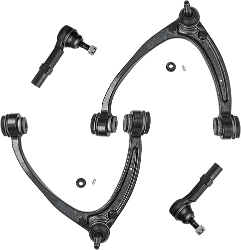Miniatura 38 de Detroit Axle - Kit de brazos de control delanteros de 4 piezas para Nissan Cube 2009-2014, Nissan Versa 2007-2012 2 brazos de control inferiores con