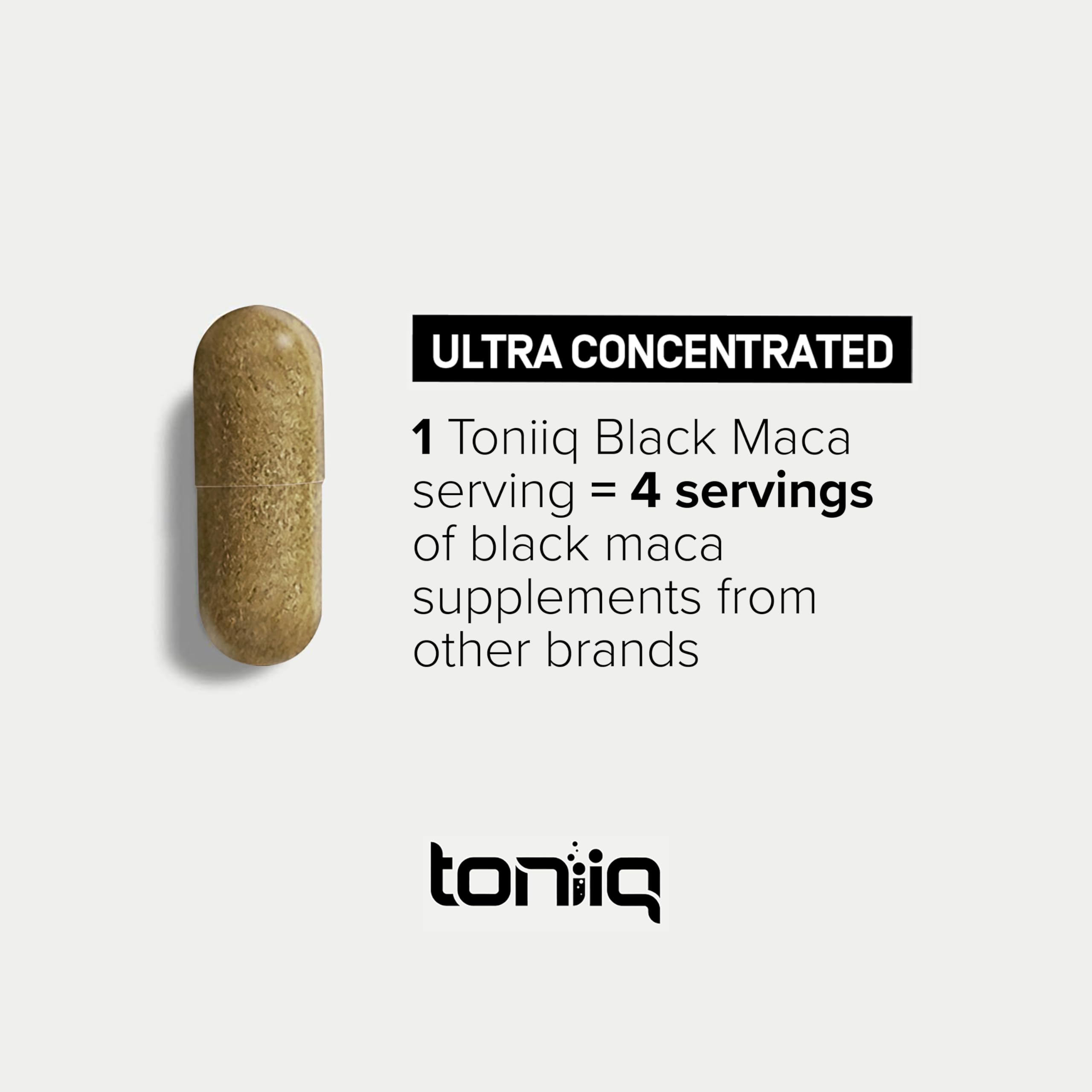 Amazon.com: Toniiq Black Maca Root - Ultra High Potency 20:1