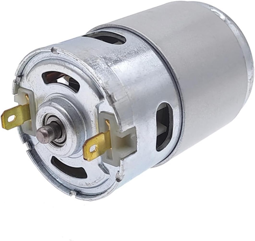 895 Series 12V/24V DC Motor – 360W High-Power, Double Ball Bearing, Brush Motor for Lawn Mowers, Scooters, Electric Tools (6000-20000 RPM Adjustable Speed)(20000,24V)
