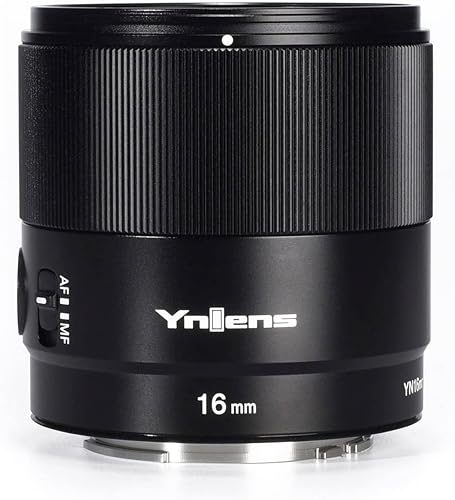 Miniatura 8 de Yongnuo Lente YN16MM F1.8S para Sony E-Mount, lente Prime gran angular de 0.630 in, lente de enfoque automático con marco APS-C de gran apertura F1.8