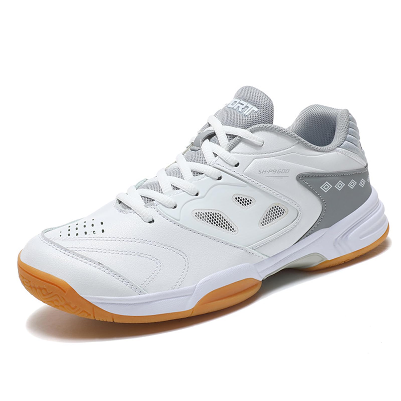 NGARY Chaussures de badminton pour homme et femme - Chaussures d'entraînement professionnelles pour tous les types de sports