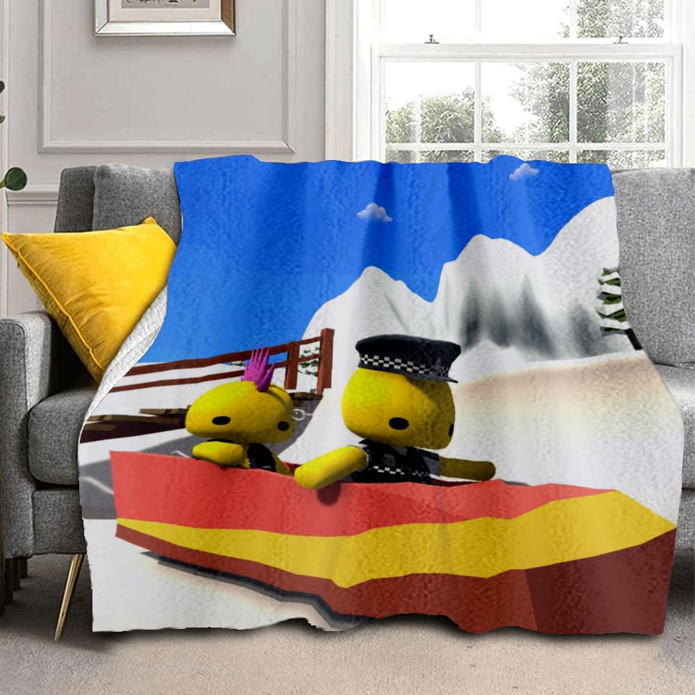 Axolotl Boys A Xolotl Wobbly Life Blanket Wobbly Life Throws Blanket - Soft Lightweight Plush Cozy (,Xs: 40In X 60In)