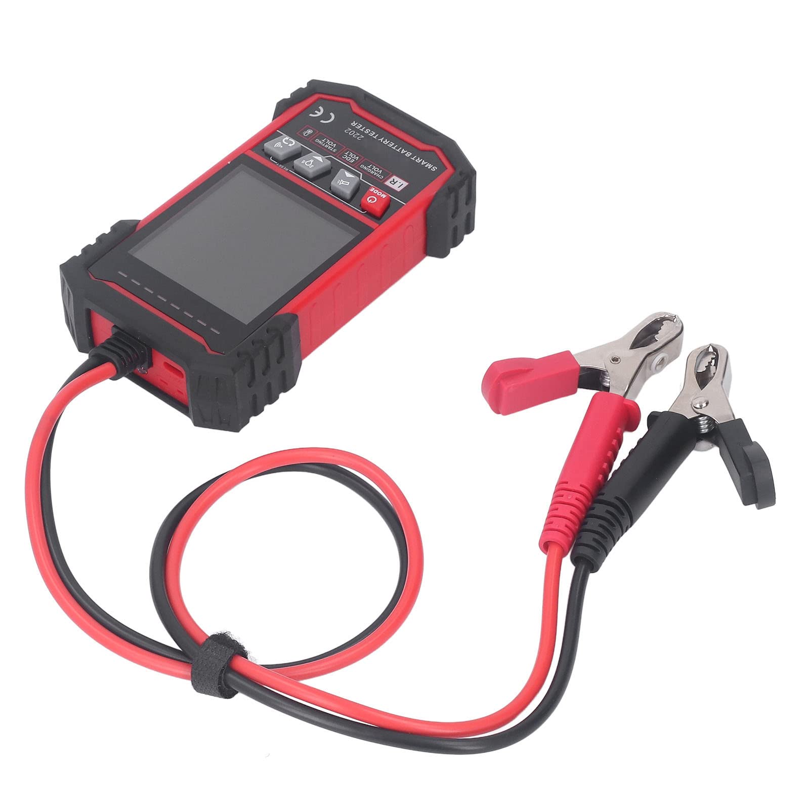 Tester multifunzione per batterie con ampio schermo per batterie da 12 V-24 V, ideale per la ricerca scientifica e la produzione