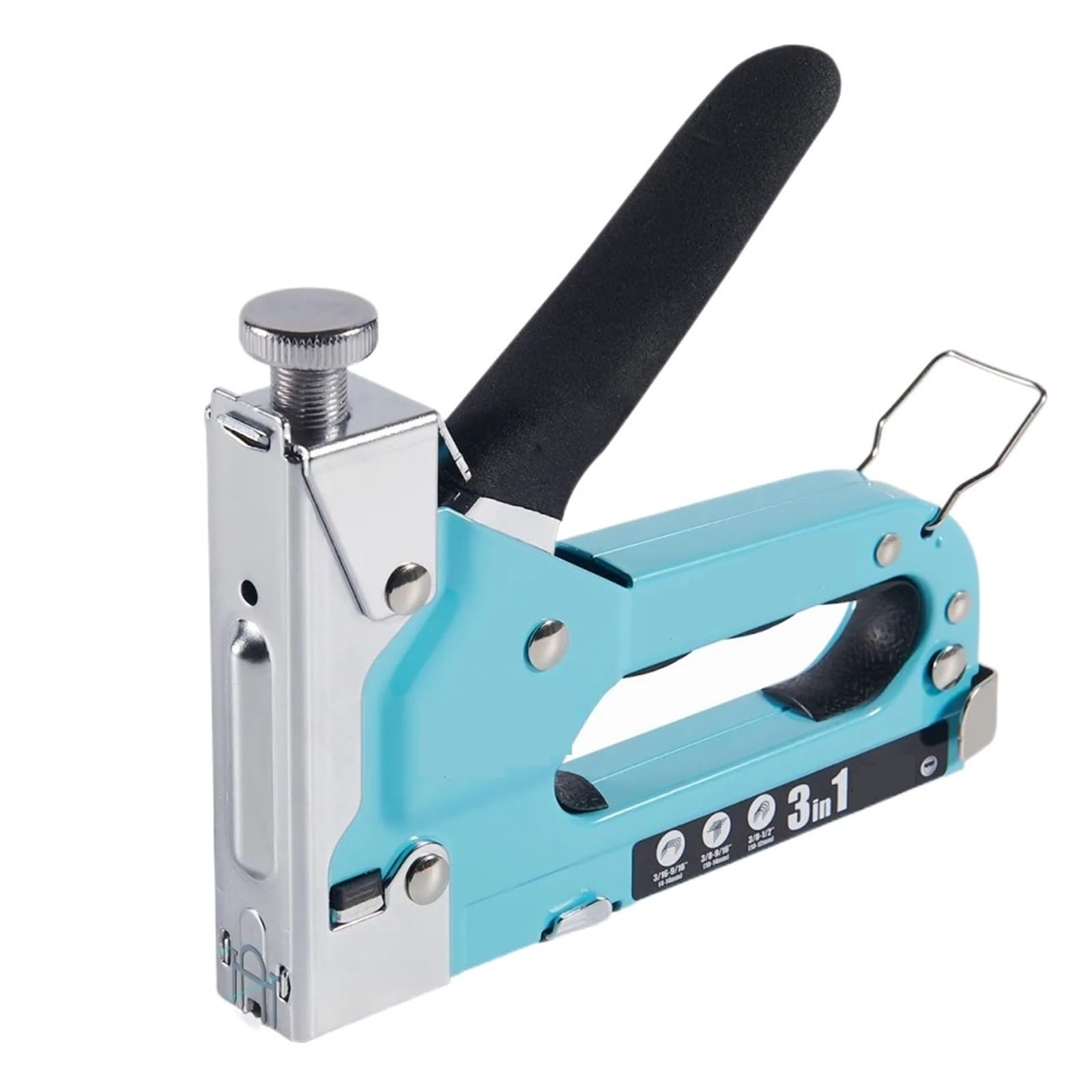 3-in-1-Heftpistole, Robustes Polstertacker-Set Mit 3000 Heftklammern, Nagelpistole For Heimwerker-Heimdekorationswerkzeuge