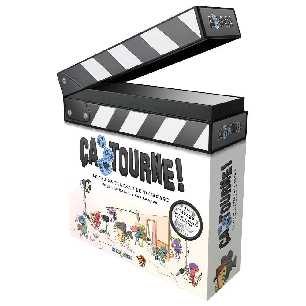 Ca Tourne Kickstarter Edition - Malachi Ray Rempen Shooting Board Game