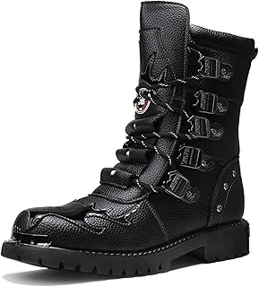 Botas de motocicleta de cano alto, botas clássicas de dirt bike, botas de motocross à prova de intempéries, suporte para viagens de motocicleta no tornozelo cross country, presentes para motociclistas