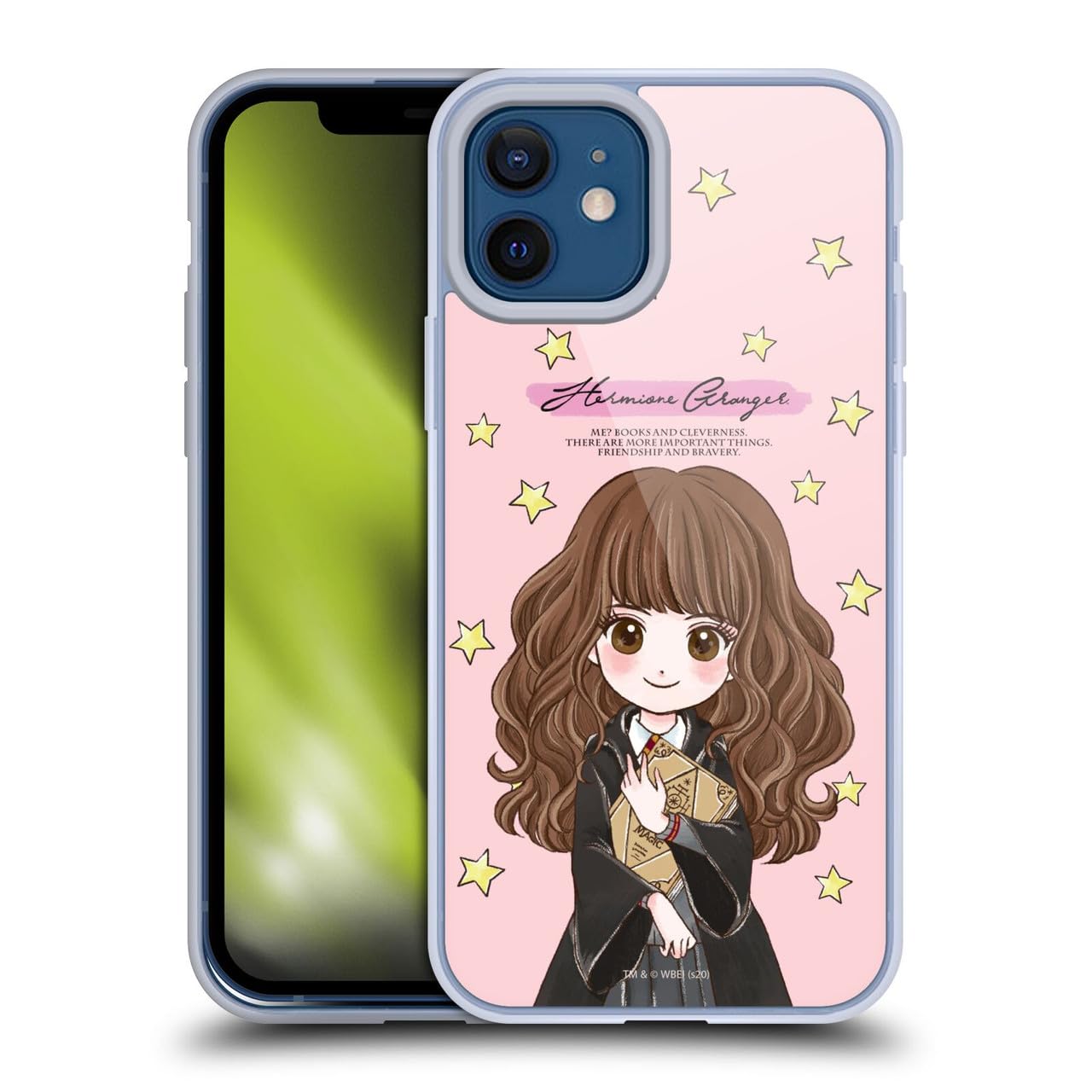 Head Case Designs Licenciado Oficialmente Harry Potter Patrón Luna Reliquias de la Muerte XXXVII Caso Funda de Gel Suave Compatible con Apple iPhone 12 / iPhone 12 Pro — view 151