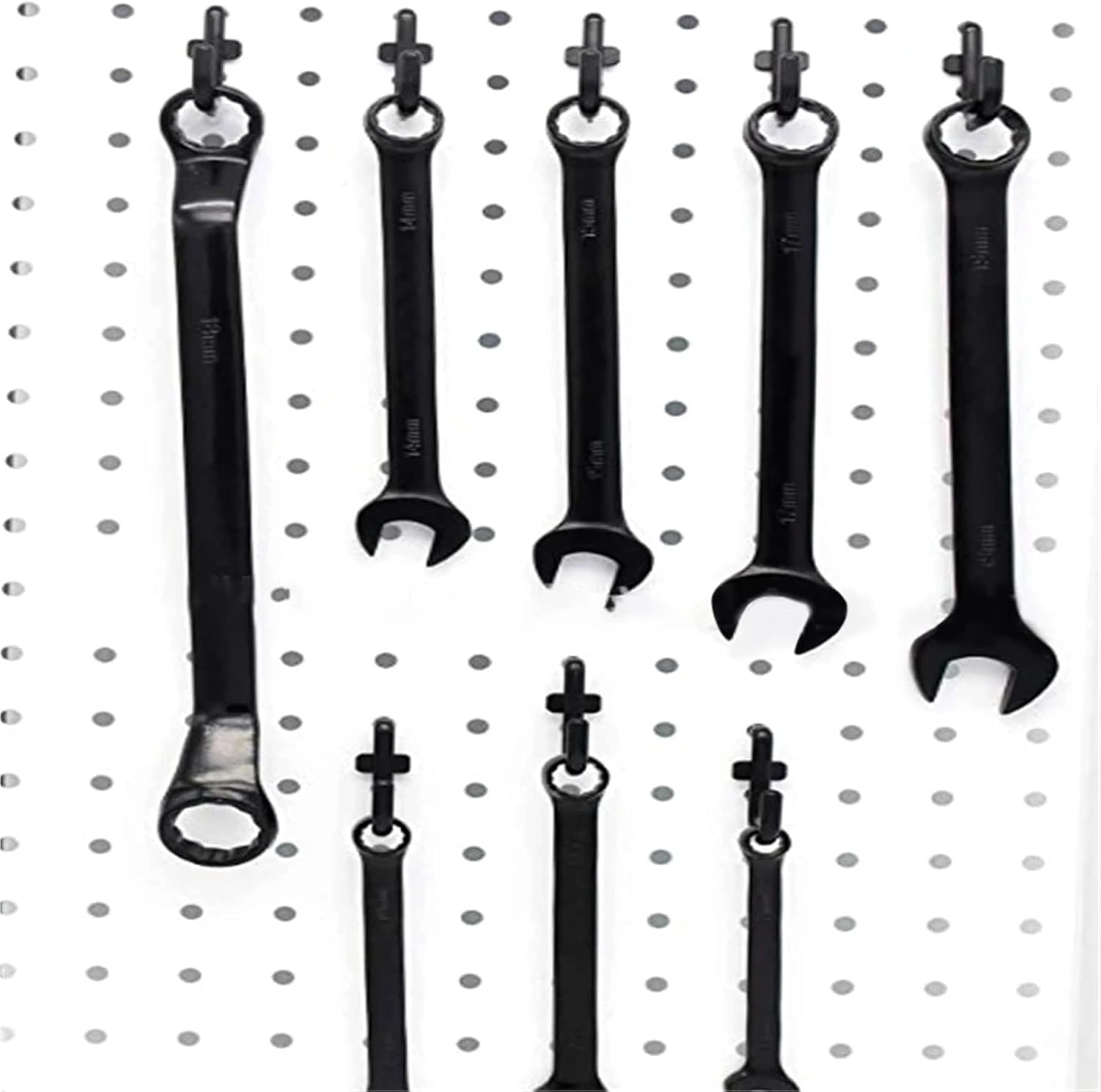 Peg Board Hooks 300Pcs Black Pegboard Hooks Heavy Duty Garage Storage Utility