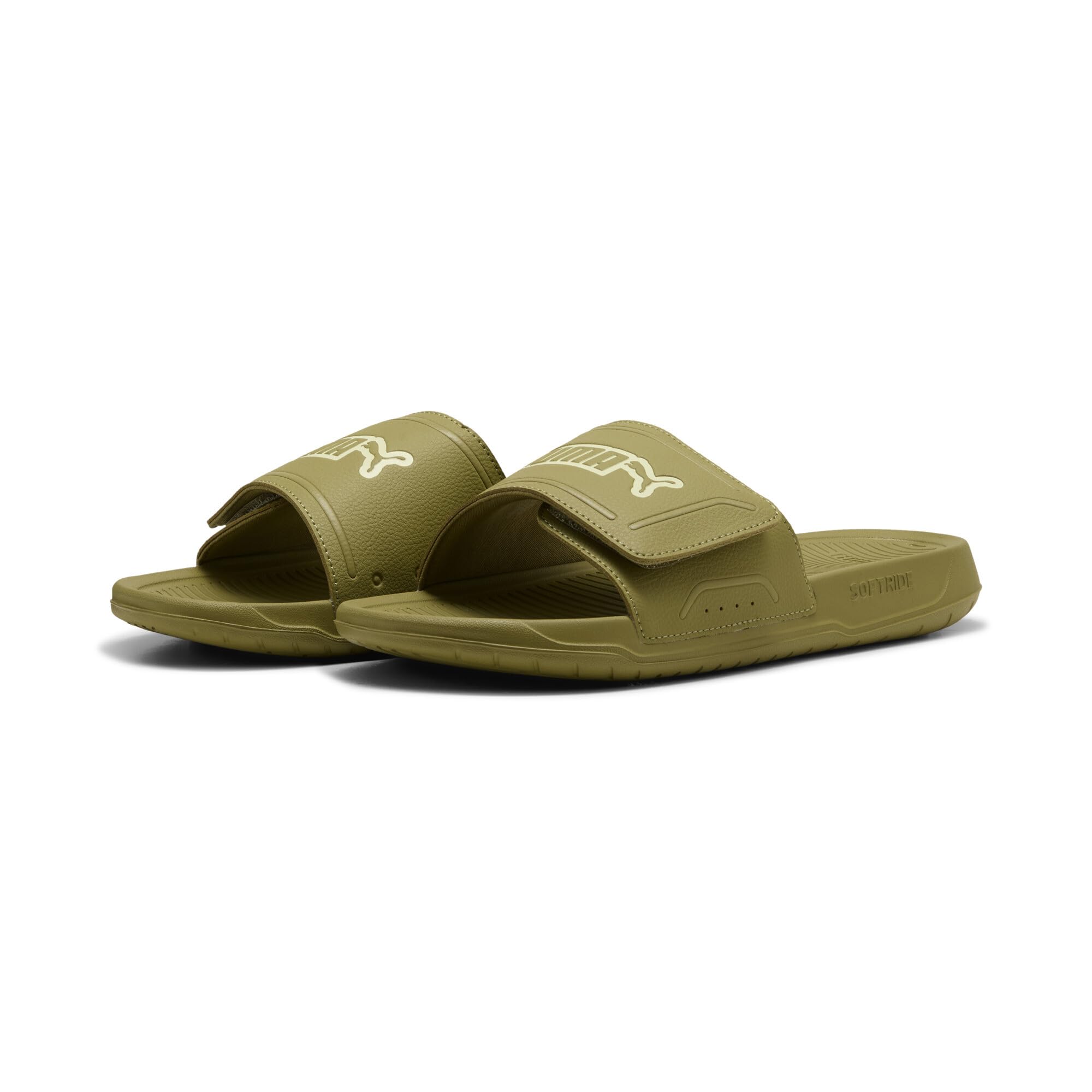 Puma Unisex Royalcat Comfort 2 Slide Sandal, Chai Latte-Buttercream, 39 EU