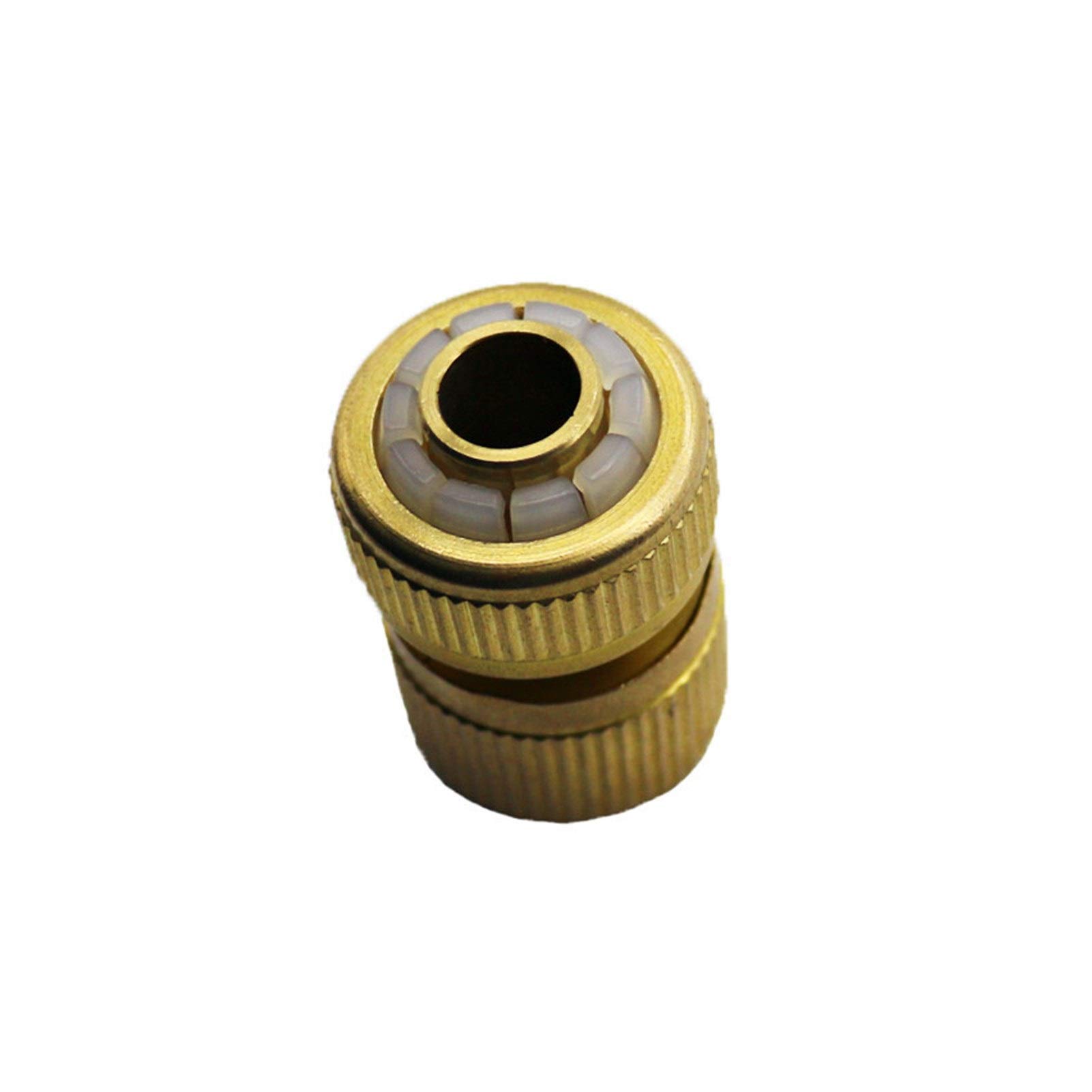 Rociador de riego para jardín, 6 piezas, accesorios de cobre, conexión rápida para grifo y manguera de lavadora, y accesorios estándar para pistola de agua industrial (diámetro: 16 mm, juntas de sel