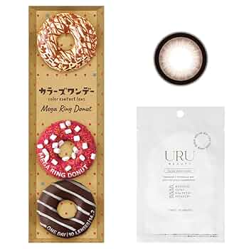 Amazon | カラコン カラーズ ワンデー メガリングドーナツ