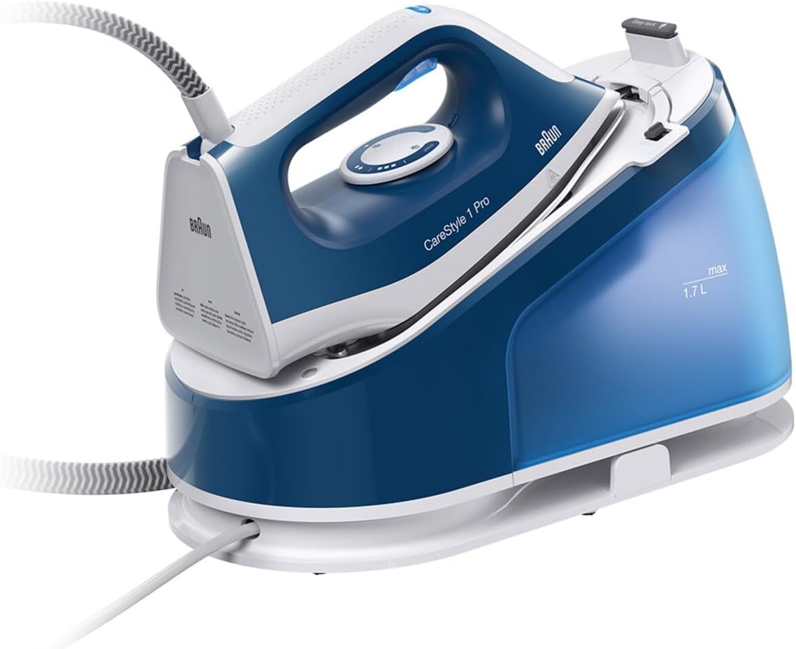 BRAUN CareStyle 1 Pro Steam Generator Iron with base and water tank