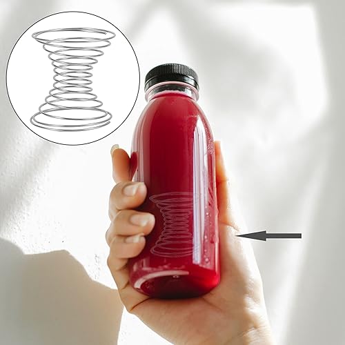 Miniatura 2 de 10 bolas agitadoras de acero inoxidable, bola de resorte, bebida, alambre, batidor, botella de proteínas, bolas mezcladoras lavables para jugo y café