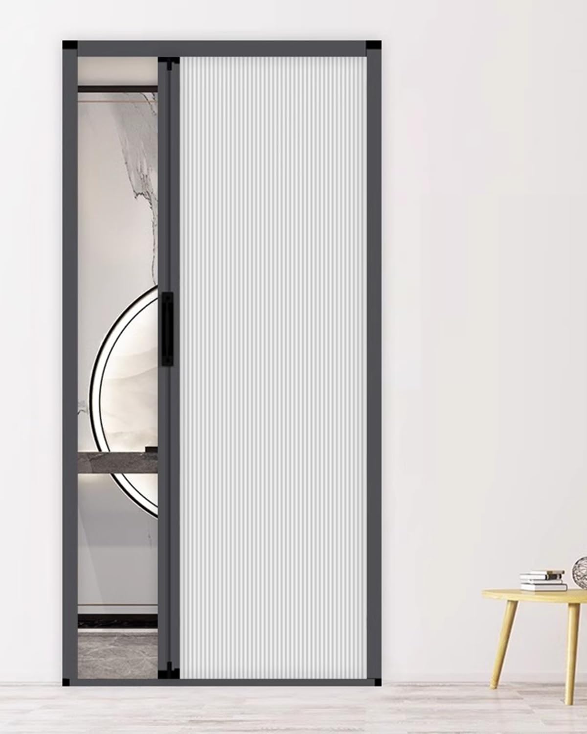 Folding Door,Seamless Concertina Folding Door - Sliding Closet