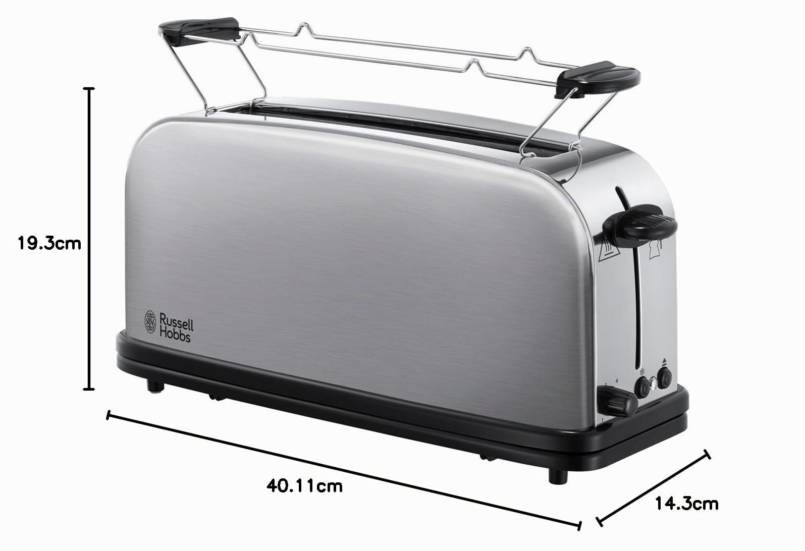 Russell Hobbs Adventure 21396-56 Tostadora 2 Rebanadas Acero Inoxidable