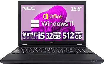 【第8世代】オフィス付NEC core i5新品512GB SSDメモリ8GB NEC 【CPU:第8世代Core i5-8250U】NEC Versapro メモリ:8GB SSD