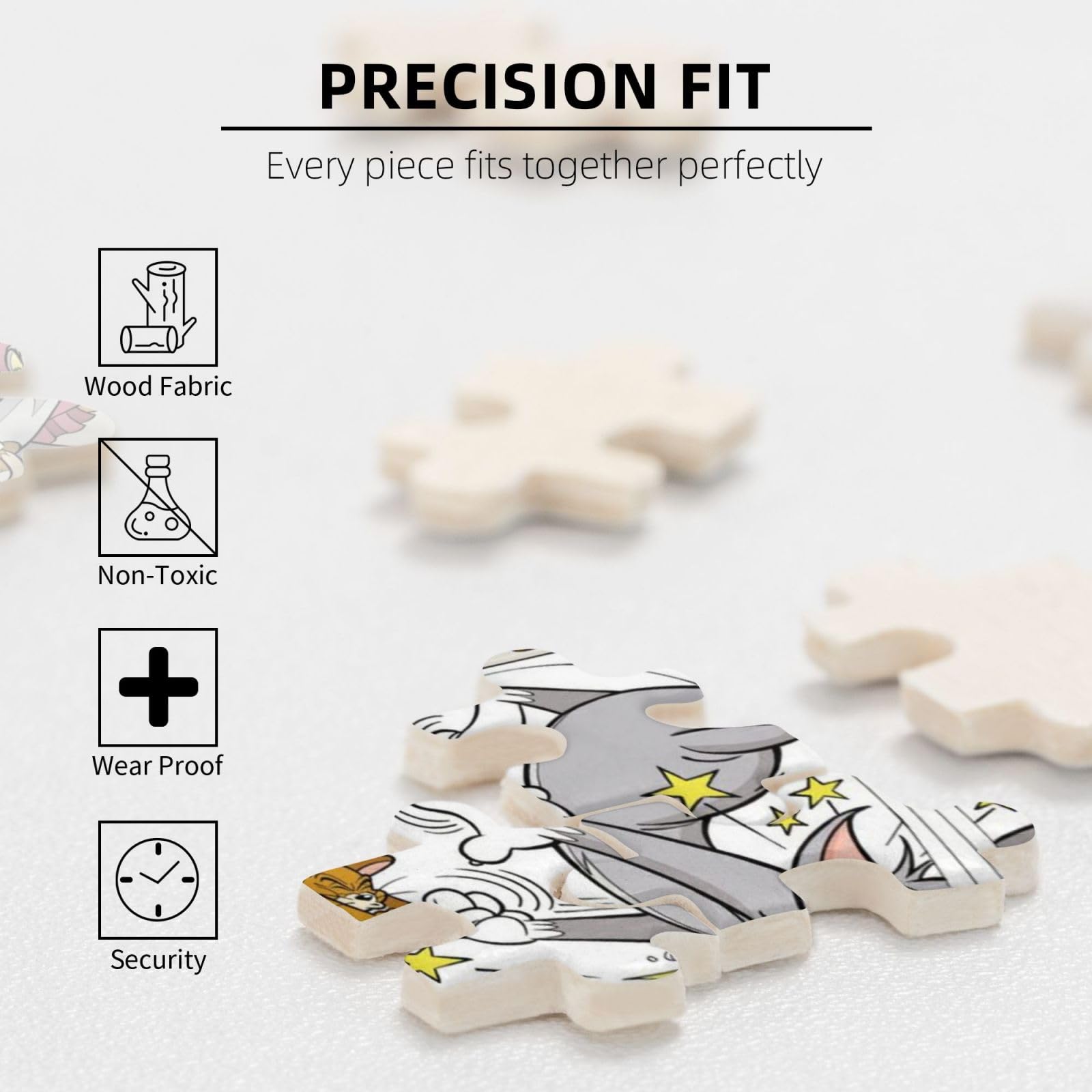 Amazon | NEKKIIパズル トムとジェリー ジグソーパズル 木製 500ピース