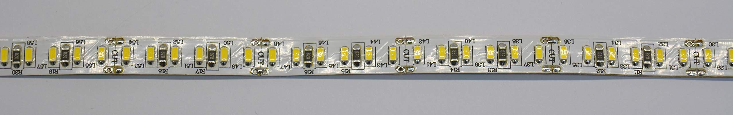 Tira LED profesional luminosa 24 V IP20 bobina de 5 m regulable adhesiva (25 w/mt, luz natural (4000 K)