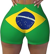 Women's High Waist Workout Yoga Shorts Stretch Athletic Shorts Biker Hiking Legging Shorts Running Sports Short Pants