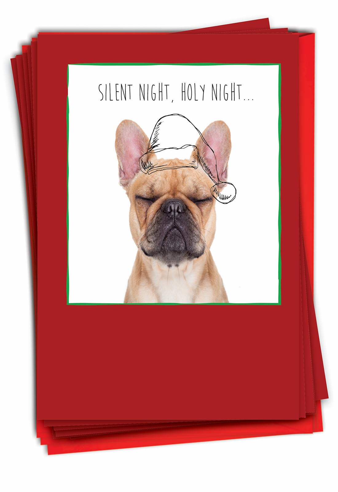 Perros & Valentina Ramos Navidad gracias tarjeta de felicitación de humor