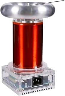 Large Music Coil, SSTC Plasma Arc Coil, Music-Synced Square Wave Discharge, Adjustable 20cm Arc, with Arc Suppression Controller, Physics Science Education Experiment Model